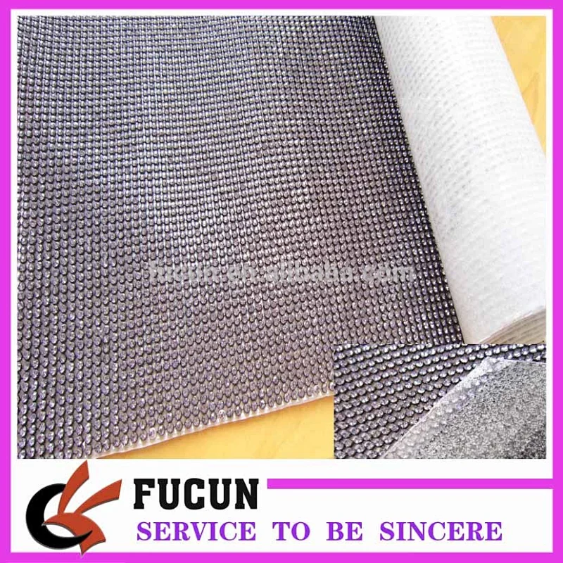 2016 DMC Rhinestone Aluminum Mesh