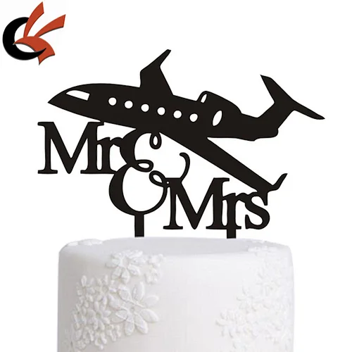 Acrylic Mr &Mrs Bride and Groom Wedding Love Cake Topper
