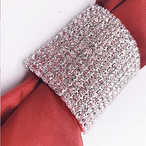 2020 Wedding Decors Diamante Invitations Rhinestone buckle For crystal Slider ribbon