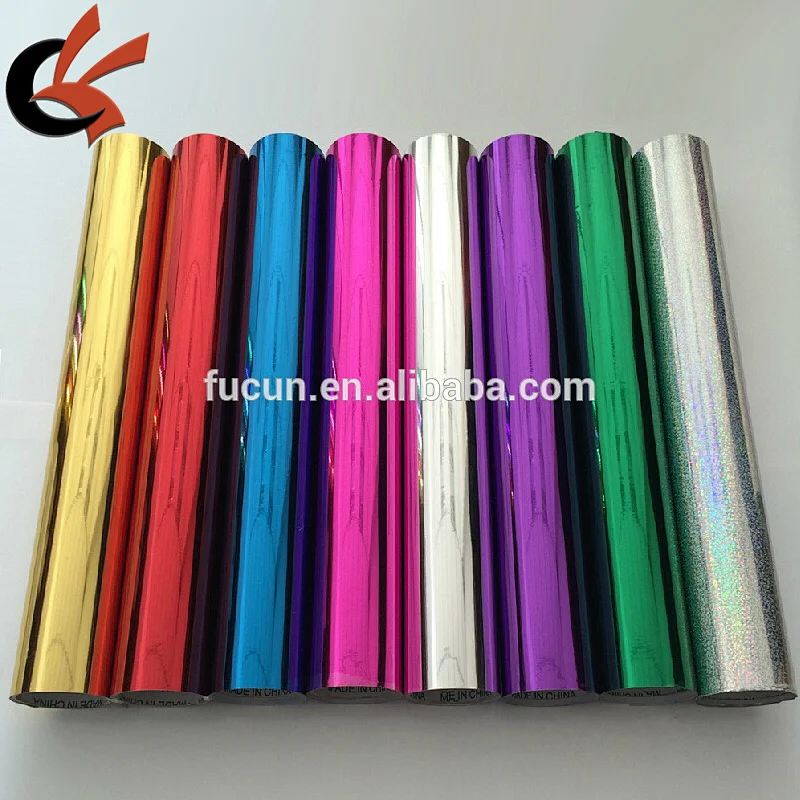 Metallic Reflective Heat Transfer Vinyl Film Roll