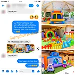 Great feedback for bouncy castle indoor inflatable games manufacture