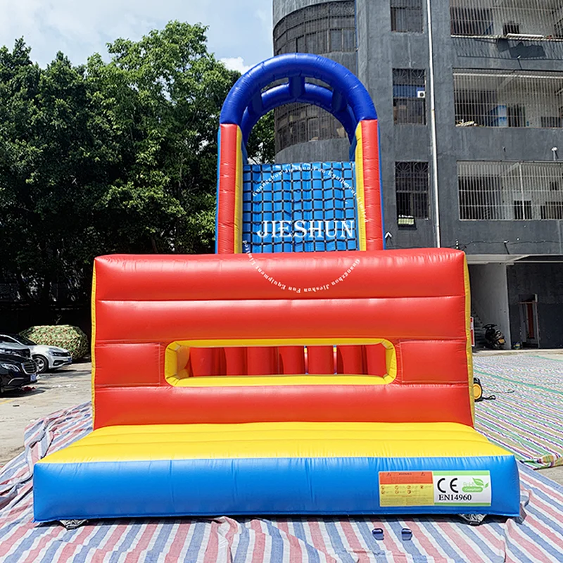 2020 new product giant team building game Inflatable obstacle course and climbing wall game for fun