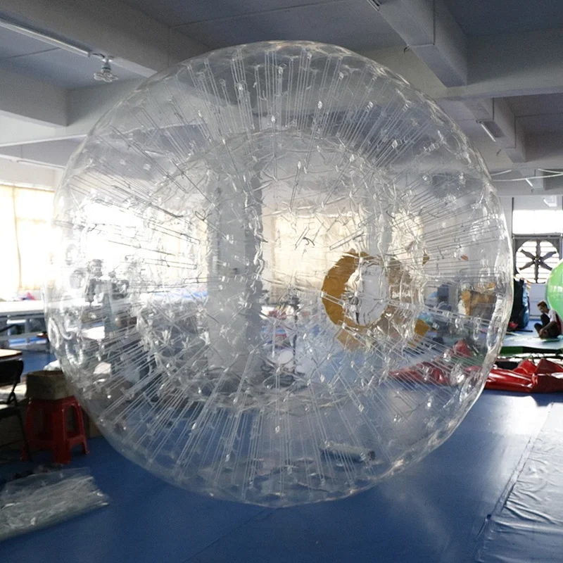 Customized zorb ball inflatable body zorbing roller ball roll in grass / sea / snow zorb ball