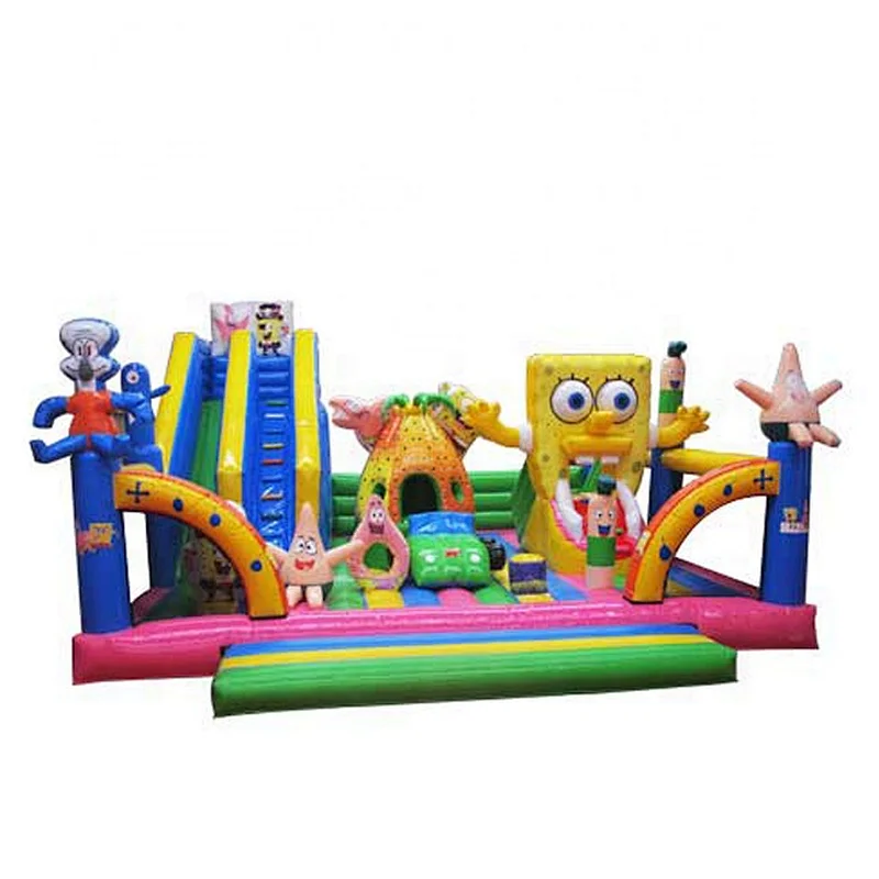 2020 New design fun city inflatable bouncy castle animal playground large inflatable fun city for sale