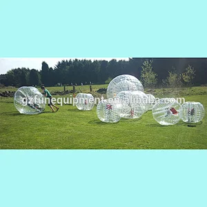 outdoor soccer toy bubble ball TPU inflatable zorb bumper football for sale