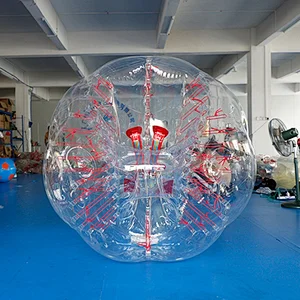 high quality bubble soccer balls TPU bumper with front window for bubble battle fighting games