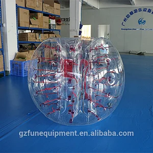 High quality 1.8m dia oversize TPU bumper knocker ball inflatable bubble soccer ball for kids outdoor football team games