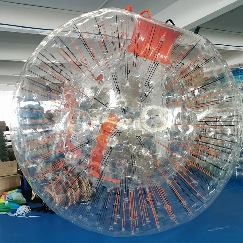 Huge 1.0mm TPU inflatable human hamster zorbing ball airtight bumper soccer body zorb ball