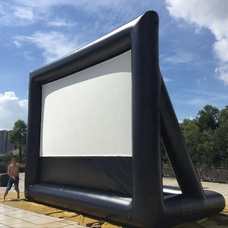 outdoor giant commercial grade high clear inflatable movie screen