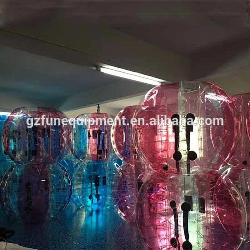 Manufacturer high quality inflatable bubble football human zorb ball for sport games