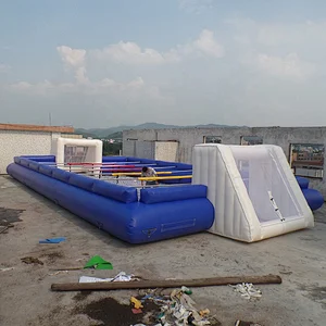 New style inflatable soap soccer field sports game pitch football arena