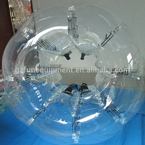 Great Quality 1.2m TPU Inflatable Bubble Ball Race Buddy Bumper Ball For Adult