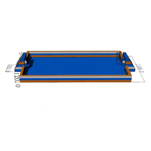20 x 10m human pool table inflatable billiard board folding billiard table inflatable soccer field with floor