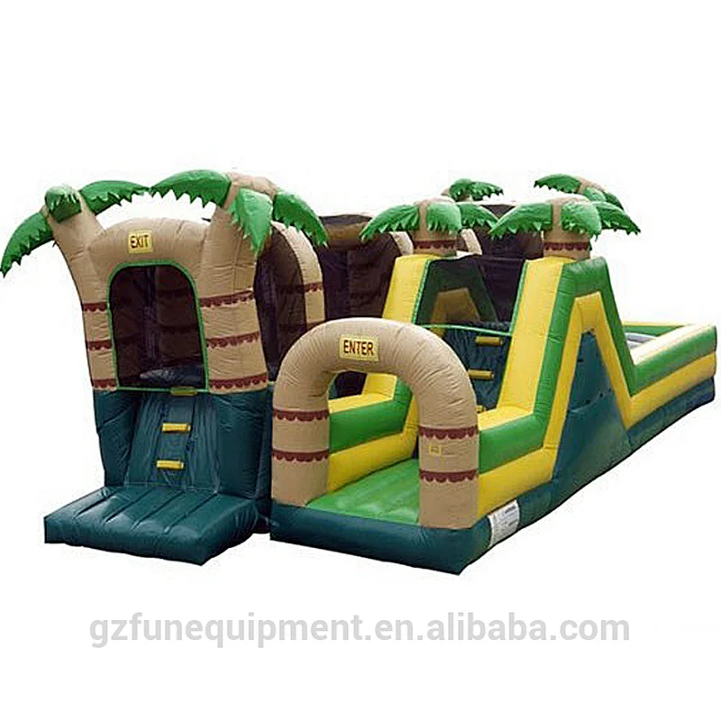 large funny inflatable obstacle course inflatable sport games for hire