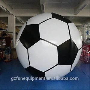 Custom Interactive Team Games durable Inflatable Beach Football Ball giant beach ball