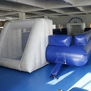 Customized Size Inflatable Race Track Inflatable Zorb Ball Pitch Go Kart Track For Sale