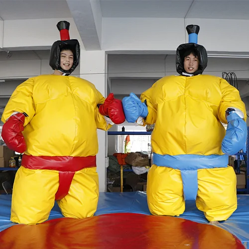 customized design high quality adult sport games sumo suit mat sumo suit for children