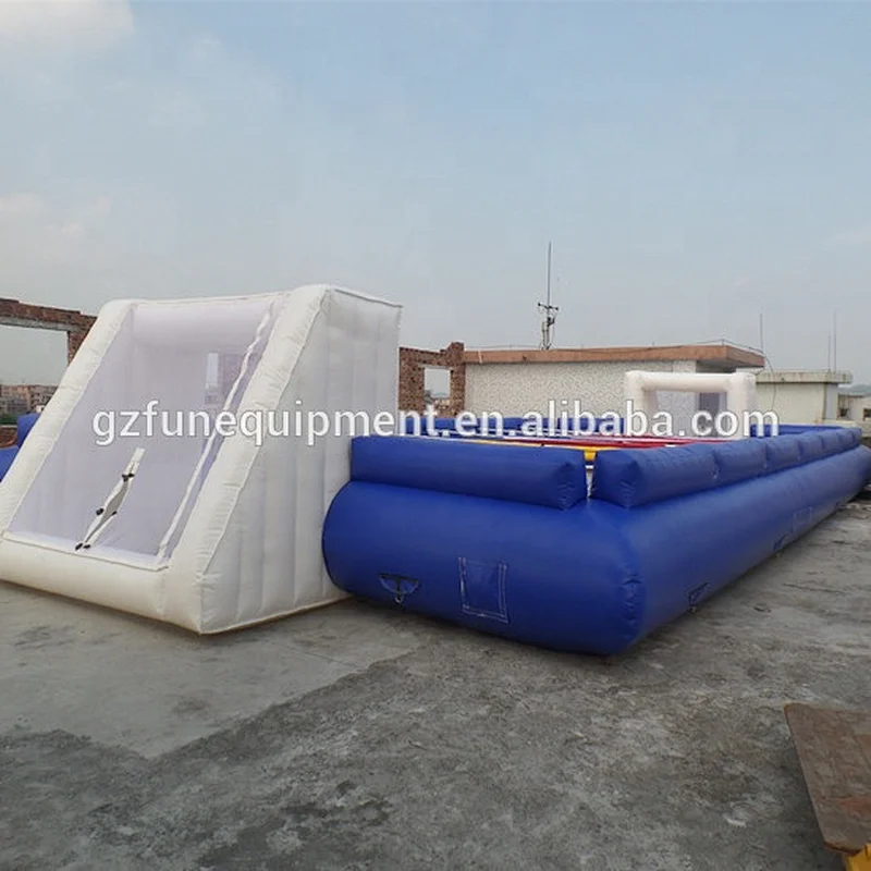 New style inflatable soap soccer field sports game pitch football arena