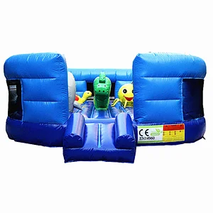 Customized design kids ocean animals jumping castle inflatable bounce house