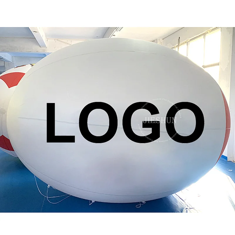 Factory custom shopping mall advertisement display decoration ball inflatable flying sky ball for advertising