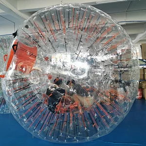 Huge 1.0mm TPU inflatable human hamster zorbing ball airtight bumper soccer body zorb ball