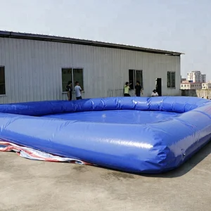 10 x 9 x 1m factory price deep blue square inflatable swimming pool baby inflatable pool for fun