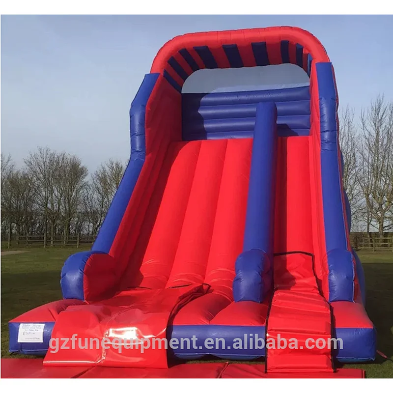 Professional commercial factory giant inflatable dry slide for adult