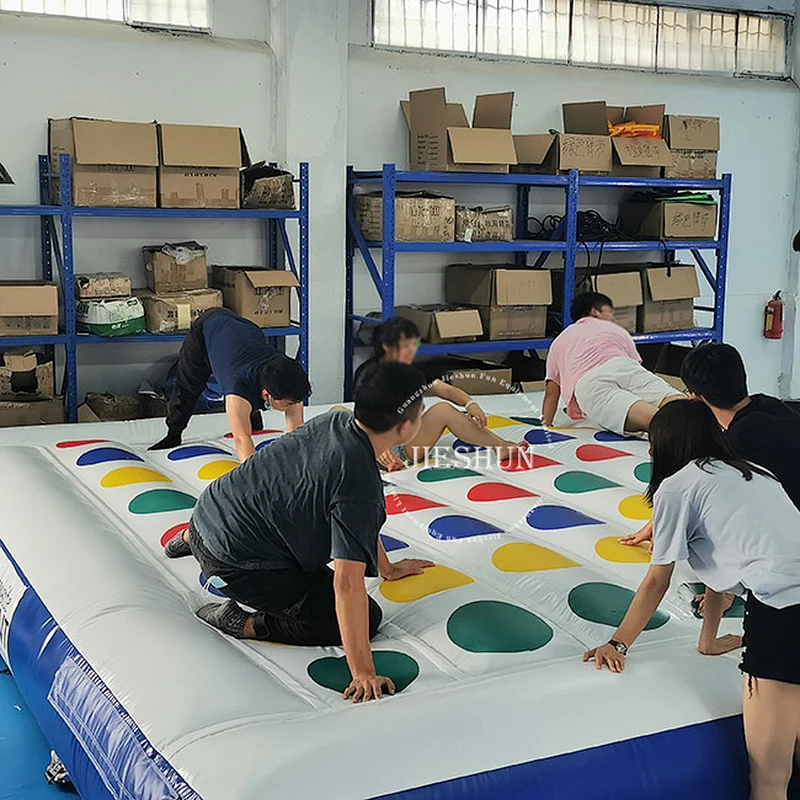 2020 China use popular giant Inflatable Mega Twister inflatable twister game for rent
