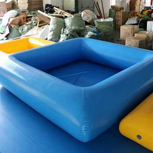 6.6 x 6.6ft Inflatable water pool in park adults or kids inflatable swimming pool games for water ball or paddle boats