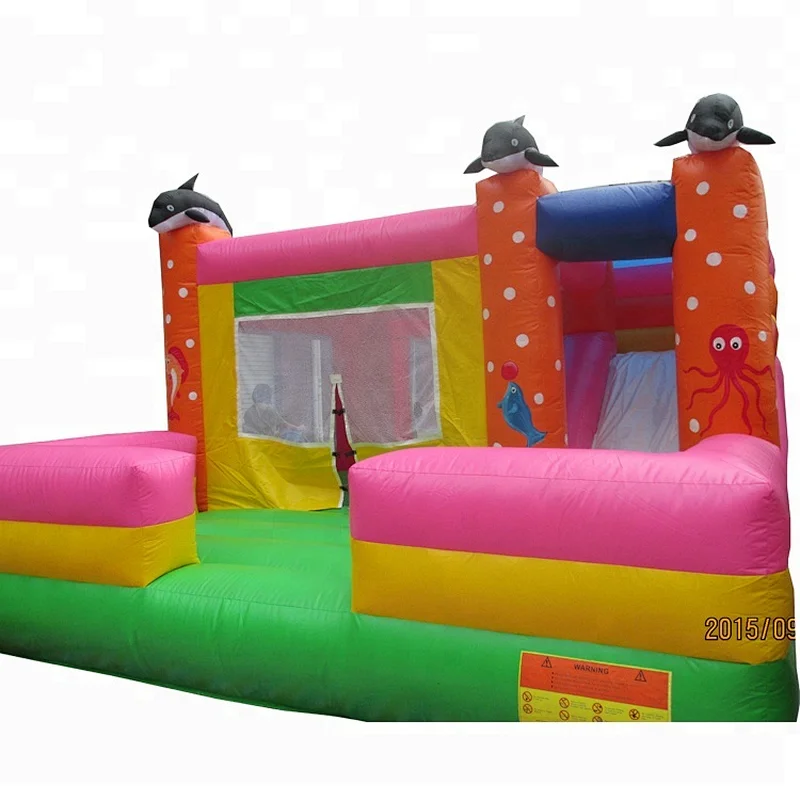 Factory price birthday design inflatable kids bounce castle birthday party jumper inflatable candle bouncer house for sale