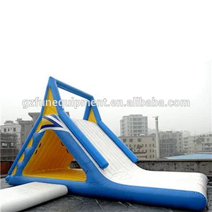 cheap inflatable water slide inflatable floating water games for water park