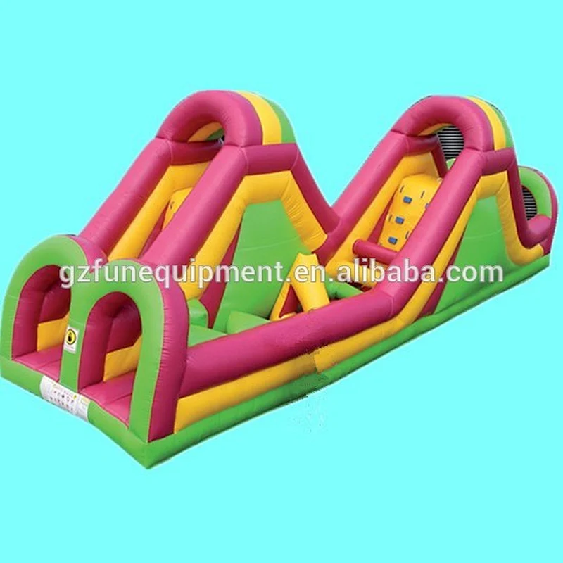 Funny large inflatable comb obstacle course party rentals  Inflatable obstacle course for team events