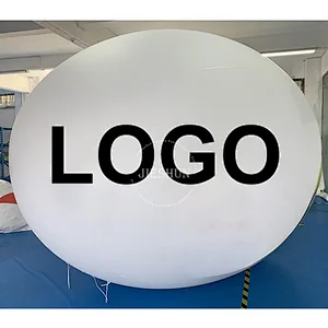 Factory custom shopping mall advertisement display decoration ball inflatable flying sky ball for advertising
