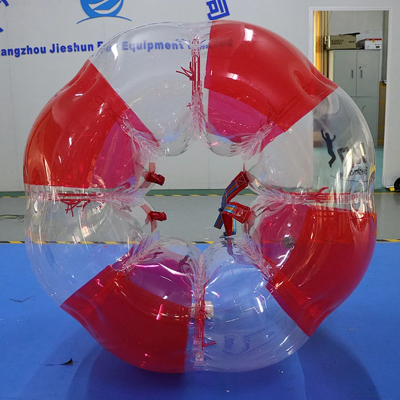 High Quality inflatable sports games soccer bumper ball outdoor safety bubble ball for adult