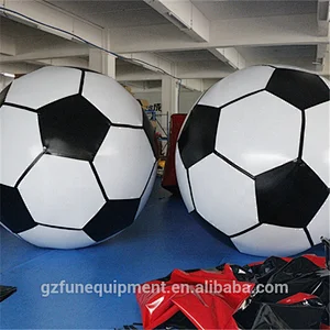 Custom Interactive Team Games durable Inflatable Beach Football Ball giant beach ball