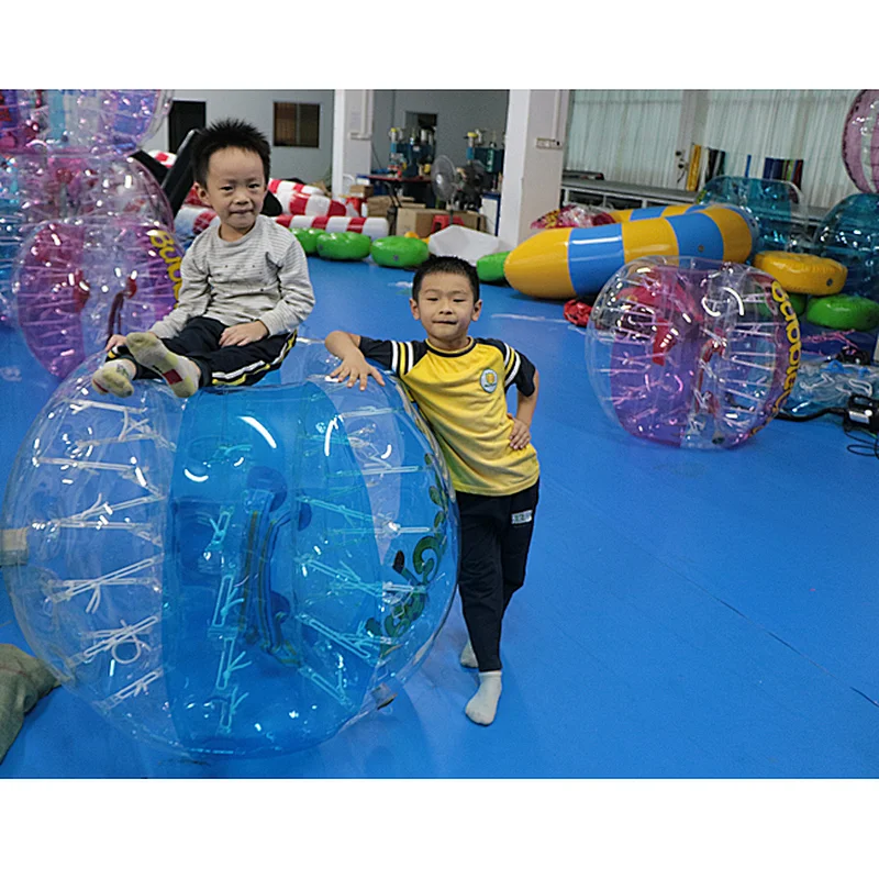 Manufacturer 3 to 6 years 1.0m diameter small kids battle ball bubble soccer Inflatable bumper ball