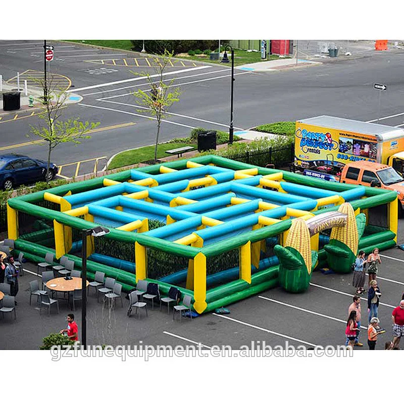 Factory Customization Giants Outdoor Obstacles Laser Tag Laser Game Inflatable Maze inflatables fun house maze