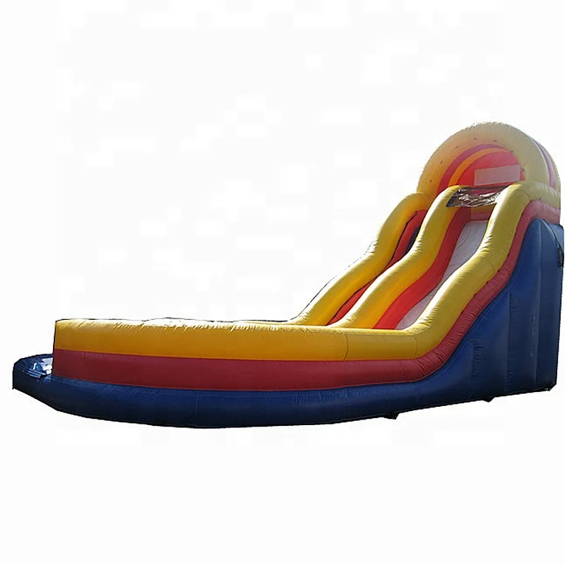 China factory customized design kids twist water slide inflatable giant inflatable water slide for sale