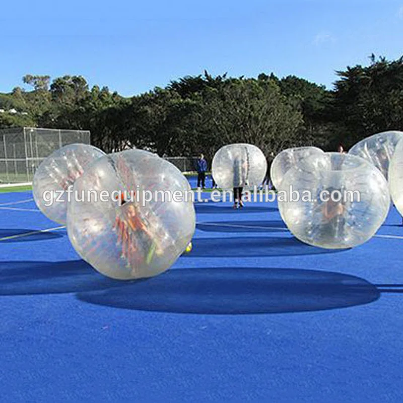 outdoor soccer toy bubble ball TPU inflatable zorb bumper football for sale