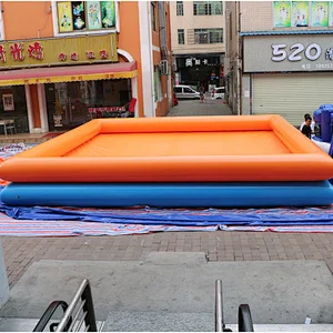 Large inflatable swimming pool water games