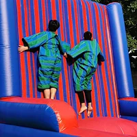 1.8m High Adults Inflatable Sticky Suits For Inflatable Stick Climbing Wall