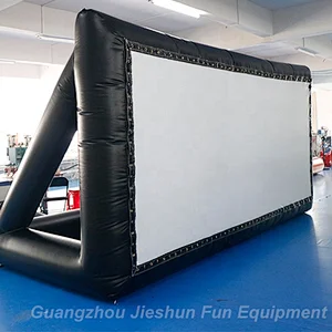 2019 new design outdoor mini airtighted advertising board inflatable movie screen