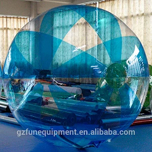 striped color water games aqua zorbing inflatable water walking ball for sale