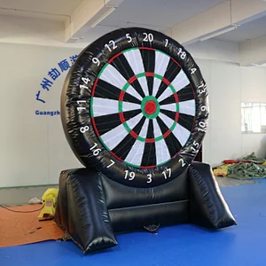 2.5m Tall Single Side Best Quality Attractive Inflatable Dart Board Football Darts Soccer Kick Archery Shooting Game