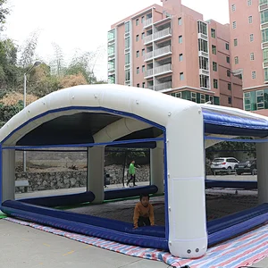 High quality customized party or event use equipment closed inflatable wigwam visible airtight inflatable tent for sale