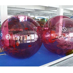 hot sale 2.5m manufacturer colorful water walking ball water balls for pool crazy water ball walking ball for sale