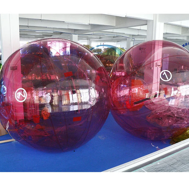 hot sale 2.5m manufacturer colorful water walking ball water balls for pool crazy water ball walking ball for sale