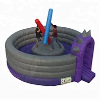 High quality 16.5ft diameter Inflatable gladiator inflatable sport games inflat gladiat joust arena for sale