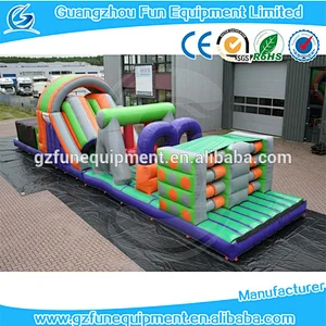 large funny inflatable bounce castle inflatable sport games inflatable obstacle course for sale