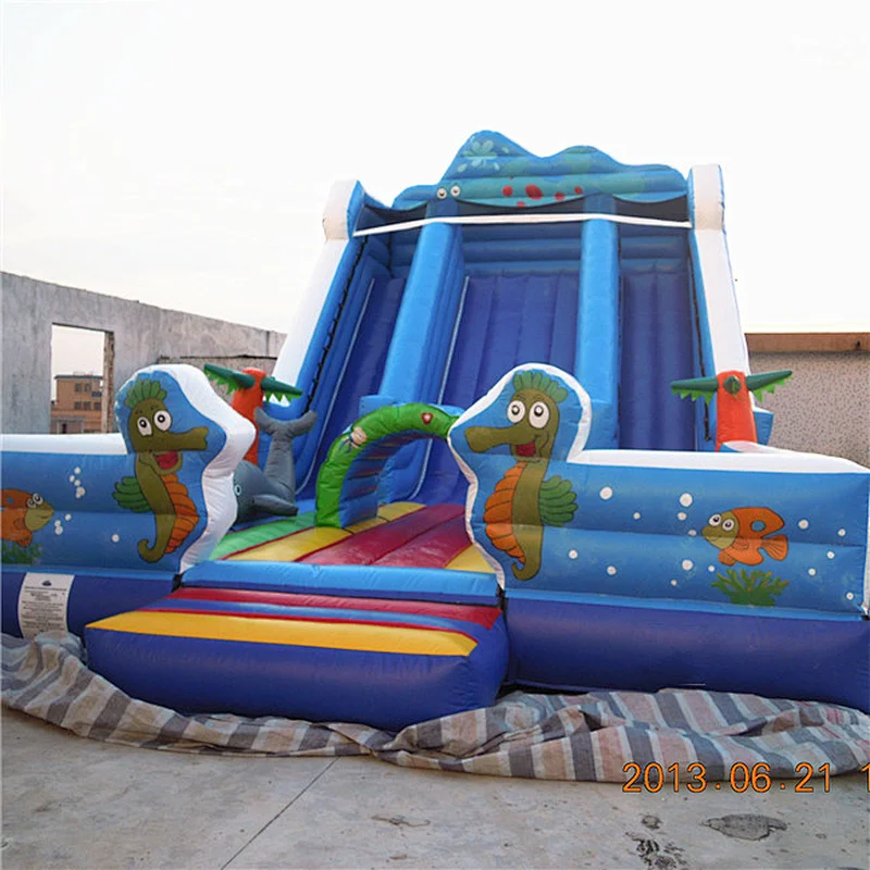 Hot Sale Inflatable Bounce With Slide For Kids